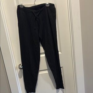 MATERNITY Hatch Black Tapered Joggers Sweatpants